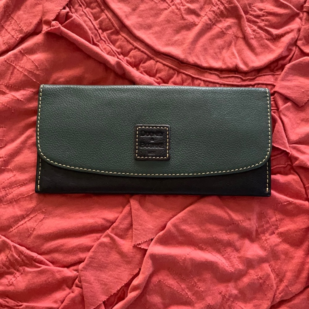 Dooney & Bourke Two Tone Envelope Wallet